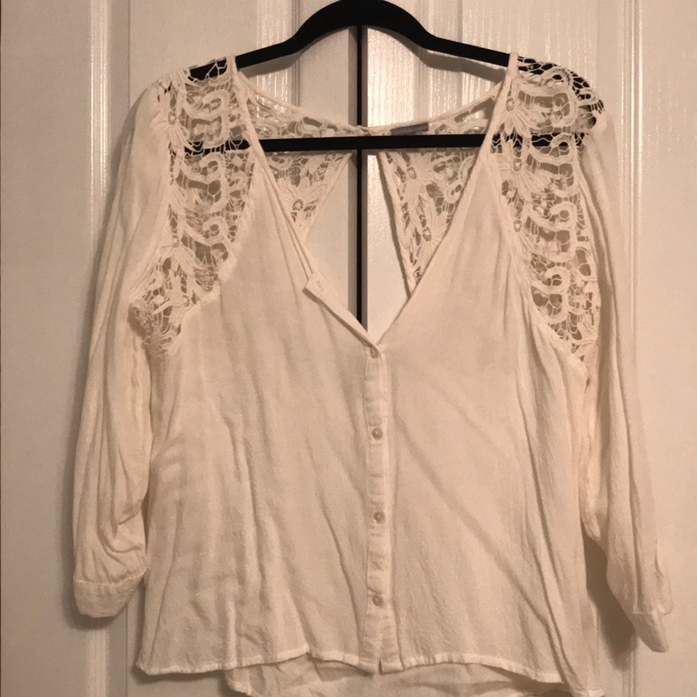 Charlotte Russe quarter sleeve top